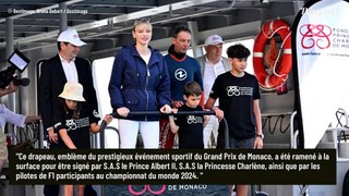 PHOTOS Grand Prix de Monaco : Charlene de Monaco signe déjà sa première apparition avec Albert et avec beaucoup de style !