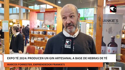 Expo Té 2024: Producen un gin artesanal a base de hebras de té