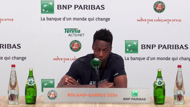 Tennis - Roland-Garros 2024 - Gaël Monfils : C'est cool de jouer Roland et je veux prendre un profond plaisir