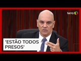 Alexandre de Moraes ironiza frase de Eduardo Bolsonaro sobre fechar o STF