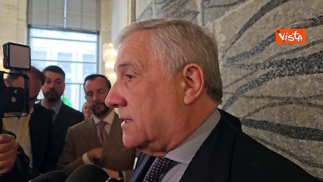Tajani L'Italia ? favorevole a riconoscere la Palestina, ma i palestinesi riconoscano Israele