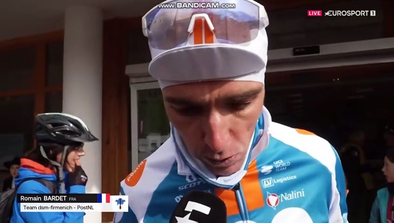 Romain Bardet : Tadej Pogacar ne peut pas s'empêcher de faire la course