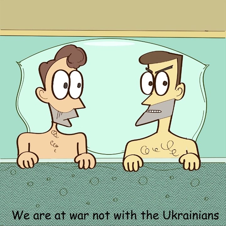 What russians think about war