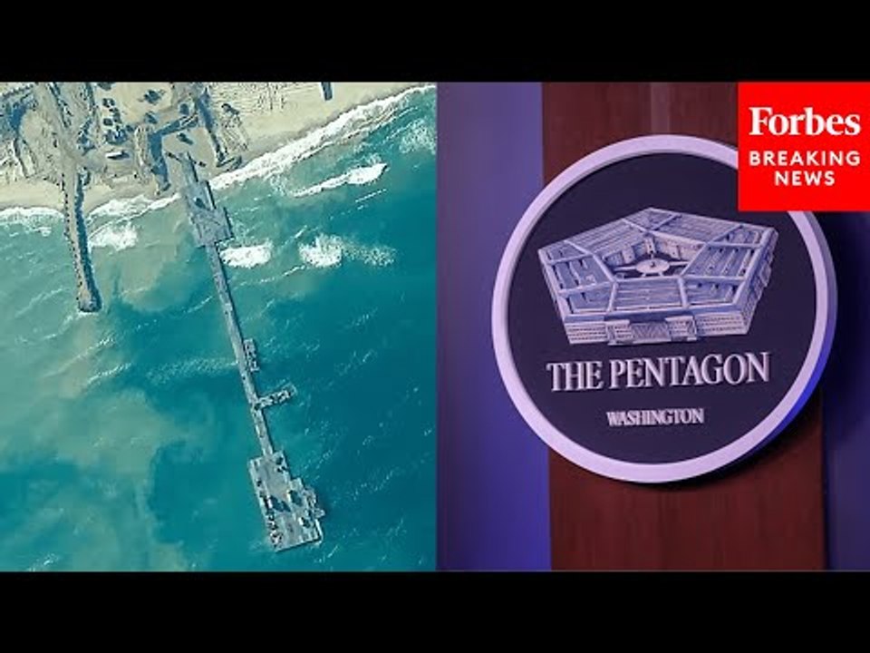 BREAKING NEWS: Pentagon Holds Press Briefing As Aid Flow Begins Through Gaza Pier