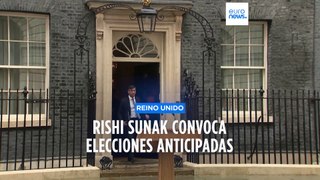El primer ministro británico, Rishi Sunak, convoca elecciones anticipadas el 4 de julio