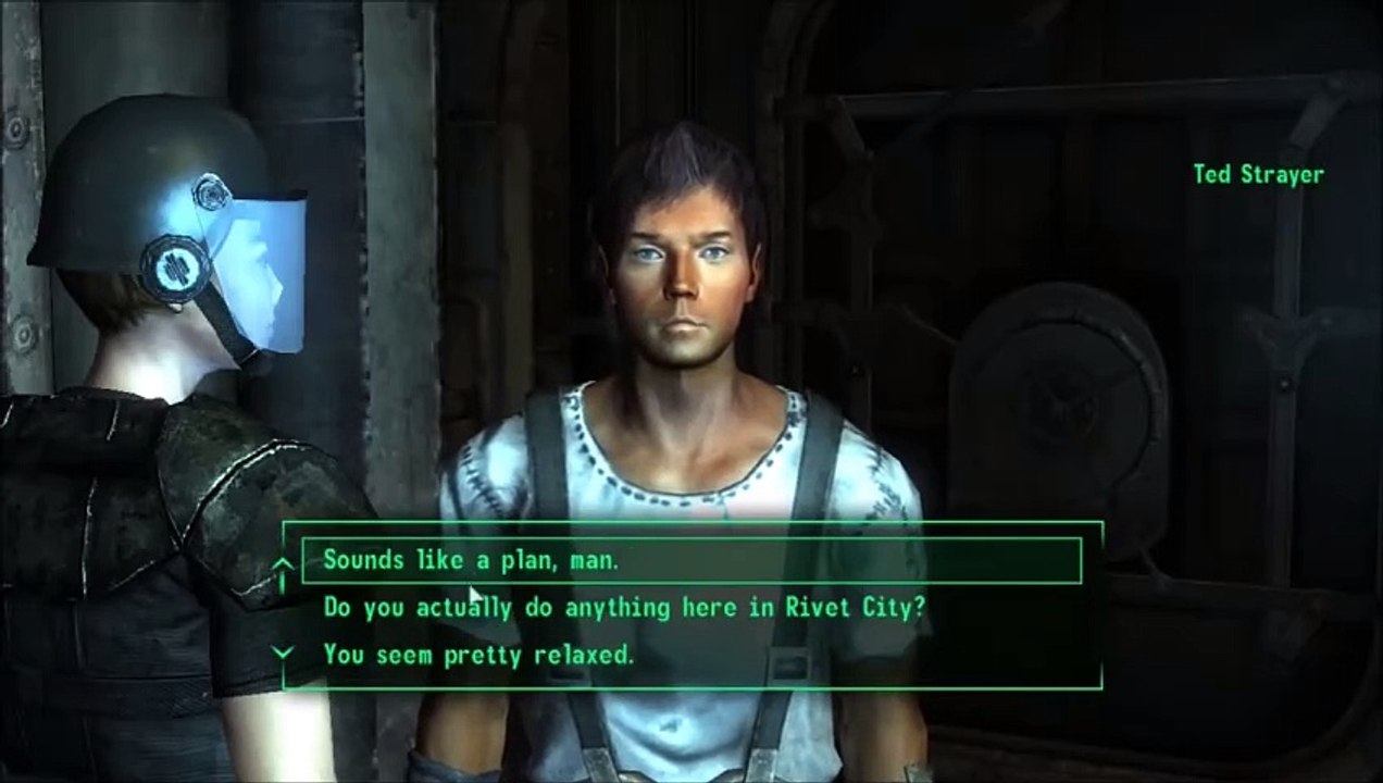 Fallout 3: Recovering T-51B power armour from Fort Constantine!