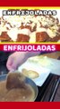 Enfrijoladas Mexicanas con queso y crema Deliciosas en la comida o desayuno. ya las probastes