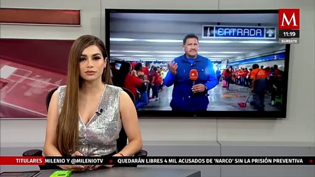 CNTE toma entradas del STC Metro y da entrada gratuita