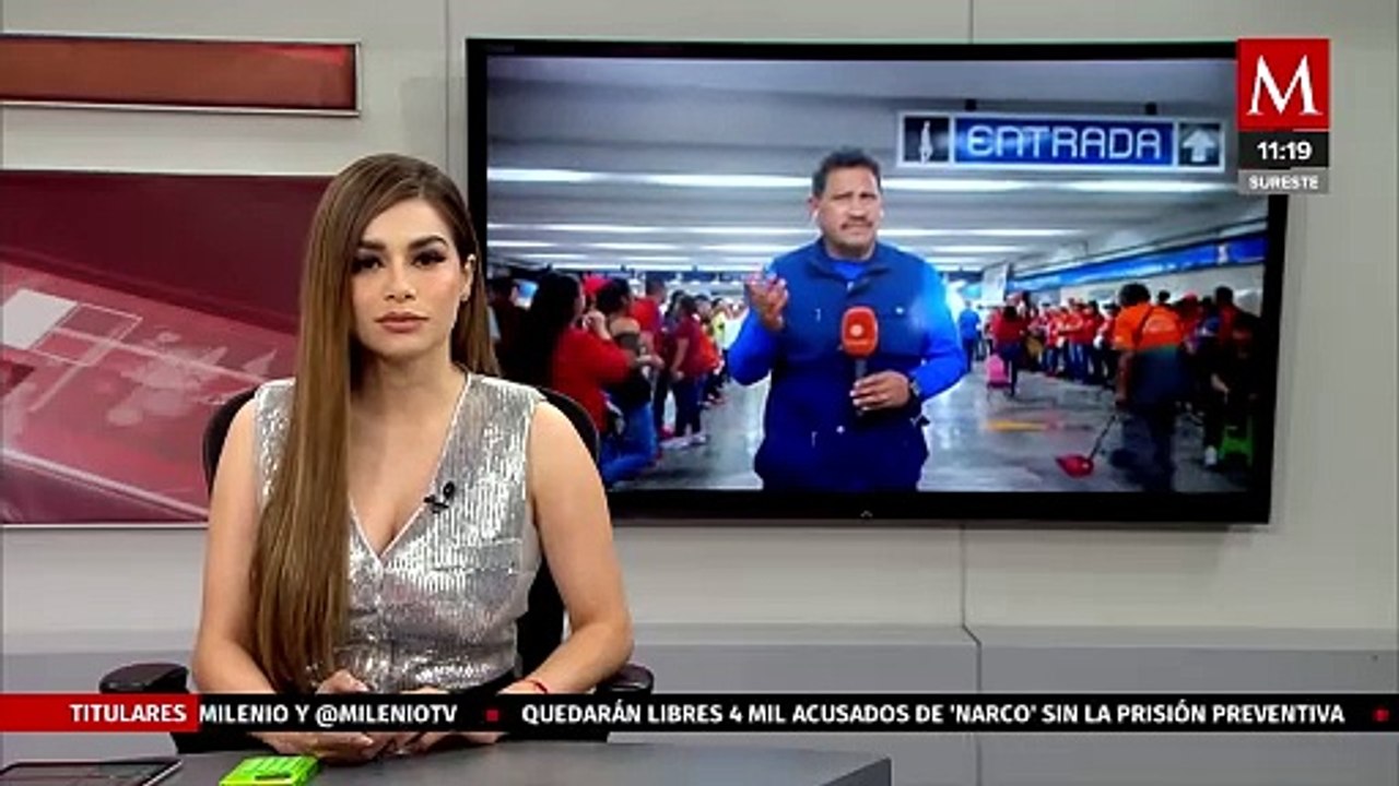 CNTE toma entradas del STC Metro y da entrada gratuita