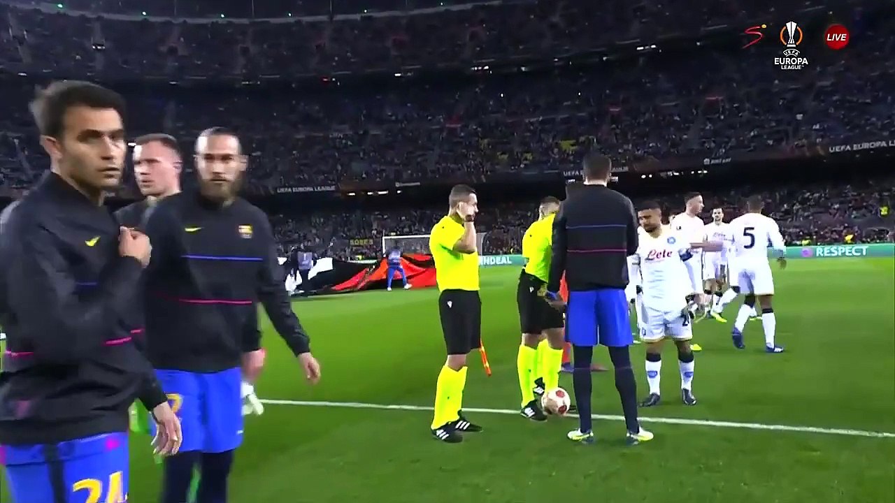 UEL 2021-22 - Barcelona vs Napoli - 1.Half  17.02.2022