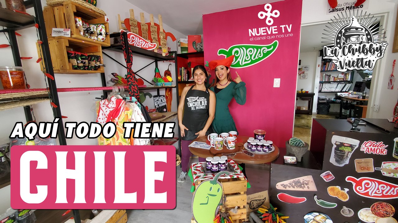  Aquí todo tiene chile "Salsus" en La Chubby Vuelta de NueveTV