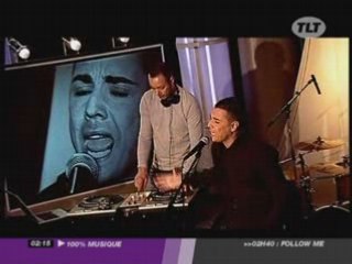 Ryes a l'emission 100%musique sur tlt "si tu me mens"