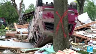 Fuerte tornado en el estado de Iowa, Estados Unidos, dejó múltiples víctimas y heridos