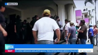 En Veracruz se registra enfrentamiento tras desalojo