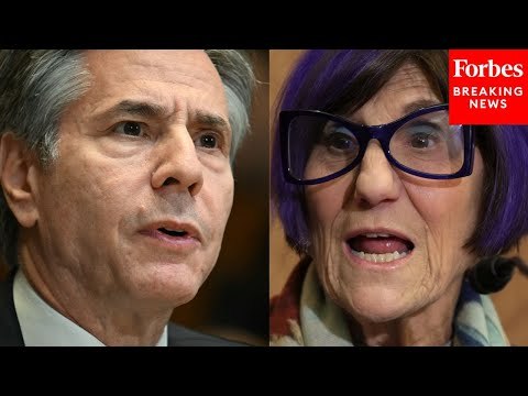 Rosa DeLauro To Sec. Blinken: 'We Have A Moral Obligation To Ensure' Humanitarian Aid Reaches Gazans