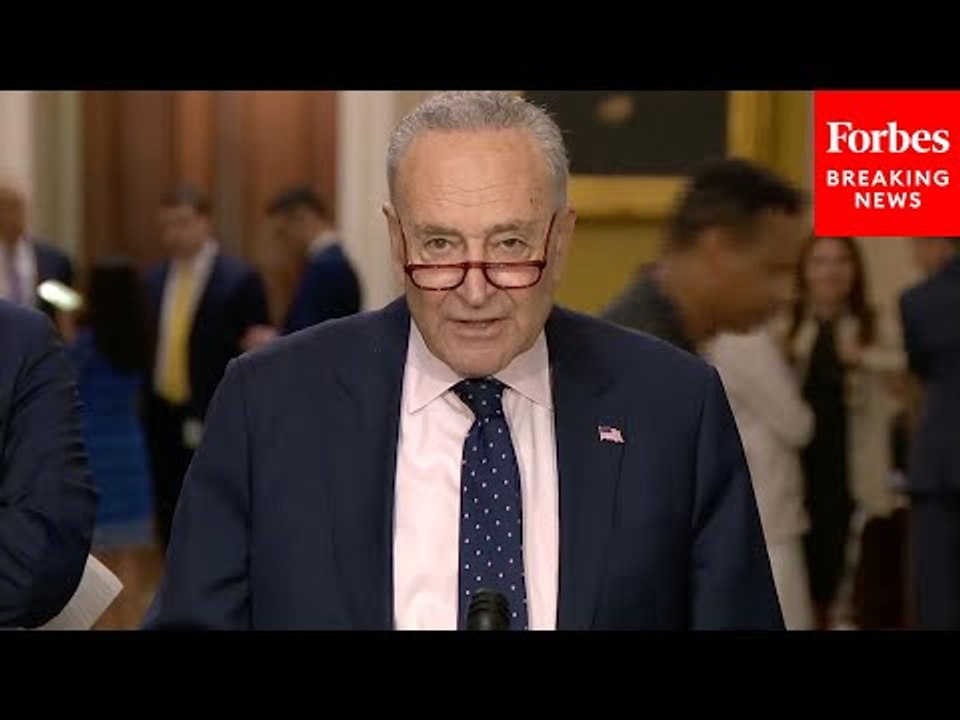 JUST IN: Schumer And Senate Democratic Leaders Slam Republicans For Blocking Bipartisan Border Bill