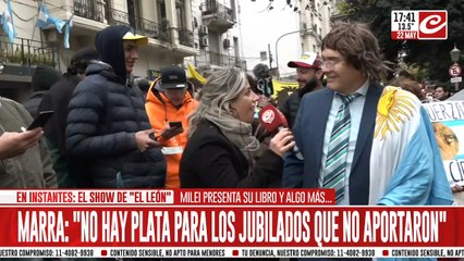 Encontramos al "falso Milei" en el show del "león"