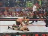 The Rock vs Test & Stephanie McMahon (Handicap match)