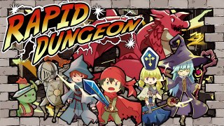 RAPID DUNGEON - High-speed dungeon attack! Action & Set Collection Board Game