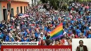 Mérida | Ciudadanos del mcpio. Libertador se moviliza en respaldo al Presidente Nicolás Maduro