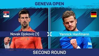Djokovic earns landmark win v Hanfmann in Geneva