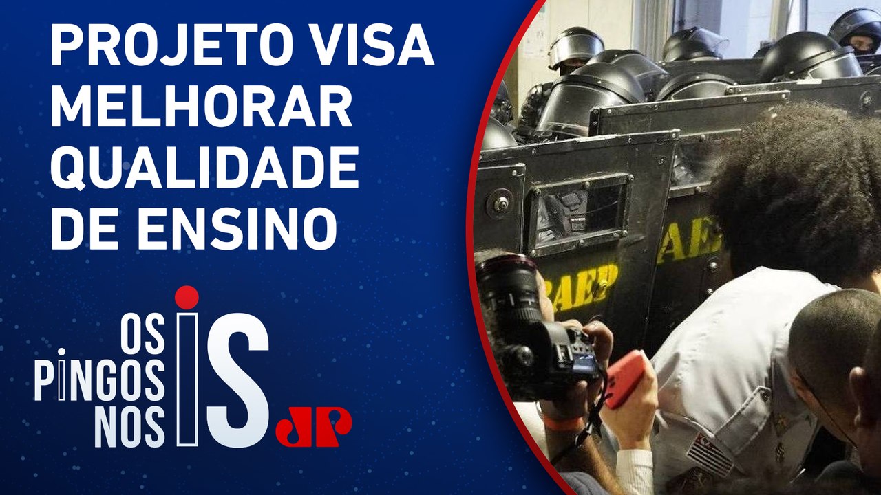 Criação de escolas cívico-militares tem confusão entre estudantes e PMs em SP