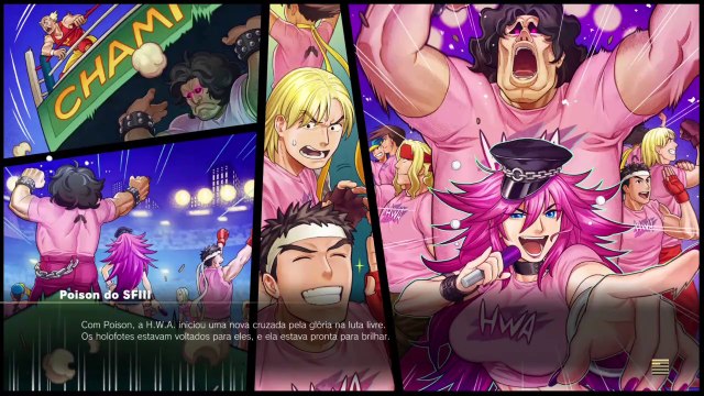 Street Fighter V - Arcade Mode - Poison - Hardest - SF3 Route [1CC]