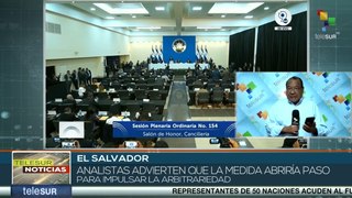 Asamblea Legislativa de El Salvador podría reformar el art. 248 de la carta magna
