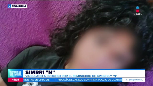 Vinculan a proceso al feminicida de Kimberly “N”