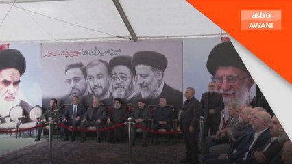 Pengebumian besar-besaran pemimpin Iran