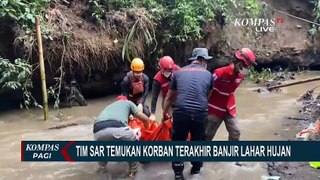 Tim SAR Berhasil Temukan Korban Terakhir Banjir Lahar Hujan Marapi di Kabupaten Agam