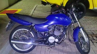 Homem é detido com motocicleta adulterada no Santa Cruz