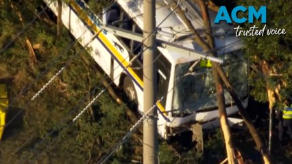 Driver dies in regional Victoria school bus crash