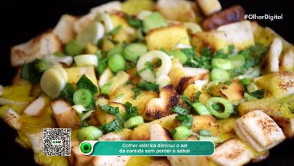 Colher elétrica diminui o sal da comida sem perder o sabor