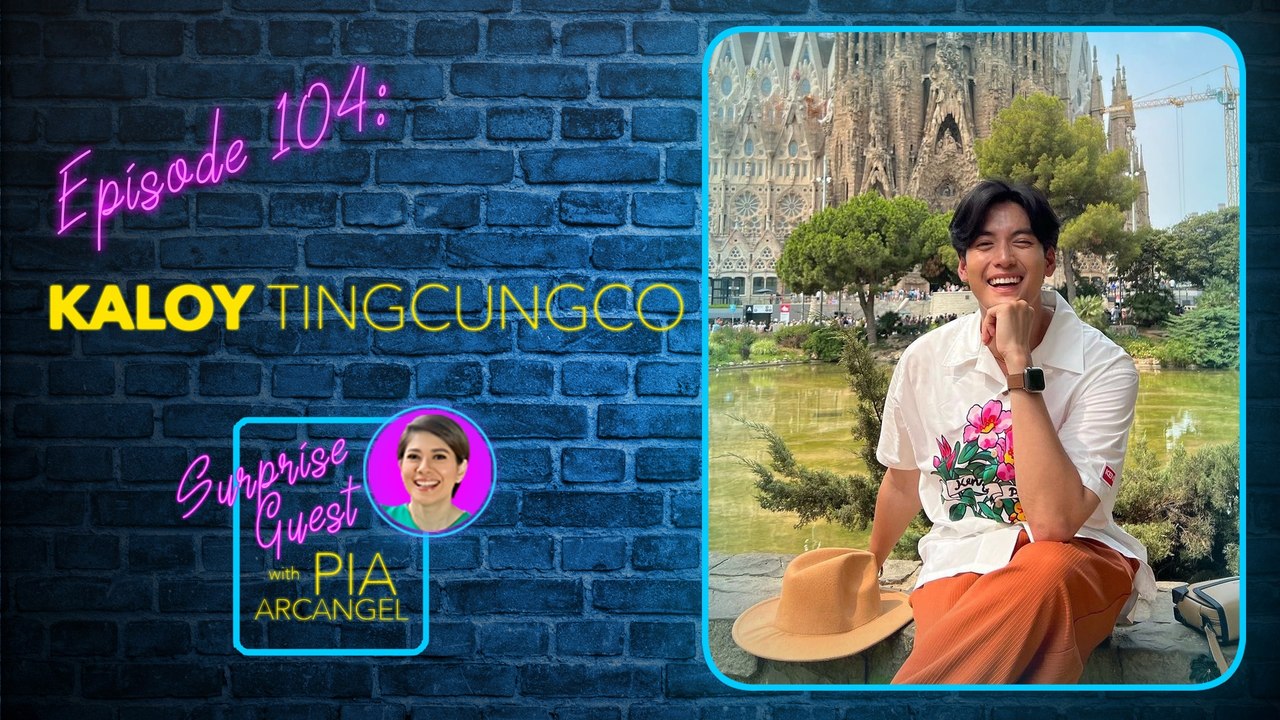 Getting to know Kaloy Tingcungco – Ang "Pambansang Oppa sa Umaga" | Surprise Guest with Pia Arcangel