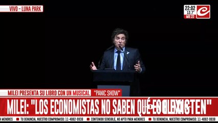 Javier Milei: "La intervención del Estado nos termina condenando al maldito socialismo"