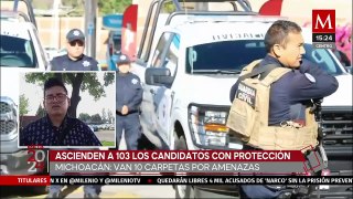 Más de 100 candidatos cuentan con protección por parte de la Fiscalía de Michoacán