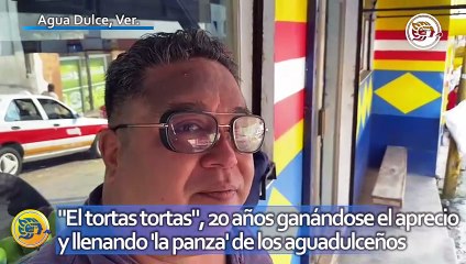 "El tortas tortas", 20 años ganándose el aprecio y llenando 'la panza' de los aguadulceños