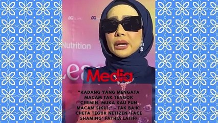 Rozita Che Wan sifatkan Fathia Latiff seorang yang sangat manja…