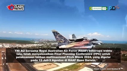 TNI AU Bakal Jadi Mission Commander Pada Latihan Large Force Employment di Pistch Black 2024