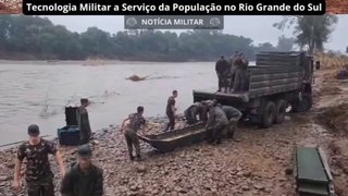 Tecnologia Militar a Serviço da População no Rio Grande do Sul
