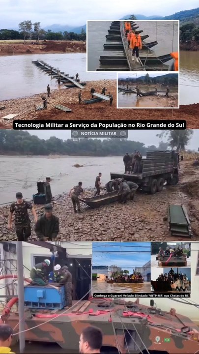 Tecnologia Militar a Serviço da População no Rio Grande do Sul