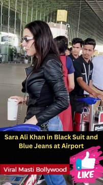 Sara,Ritesh Deshmukh, Vidyut & Bhumi Spotted at Airport Viral Masti Bollywood