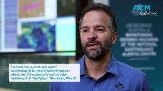 Senior seismologist Dr Hadi Ghasemi