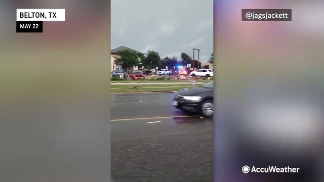 Suspected tornado leaves behind major damage in Texas town