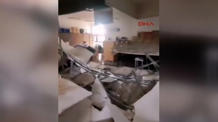 Yalova'da nikah dairesinin tavanı çöktü: 4 yaralı