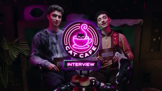 Dead Boy Detectives Jayden Revri & George Rexstrew Interview Each Other at a Cat Cafe _ Netflix