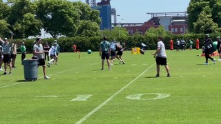 Eagles OTA Practice on May 22, 2024