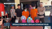 Spesialis Bobol Sekolah Hanya Pasrah saat Ditangkap Polisi