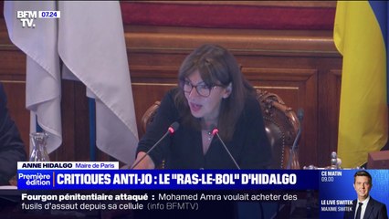 "Ras-le-bol du bashing des Jeux": Anne Hidalgo agacée par les "peines-à-jouir" qui critiquent les JO